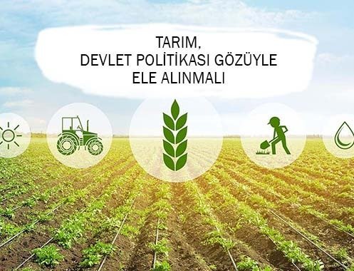 Tarım, Devlet Politikası Gözüyle Ele Alınmalı