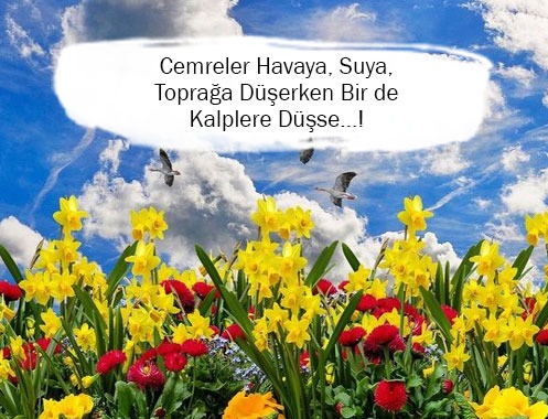 Cemreler Havaya, Suya, Toprağa Düşerken Bir de Kalplere Düşse…