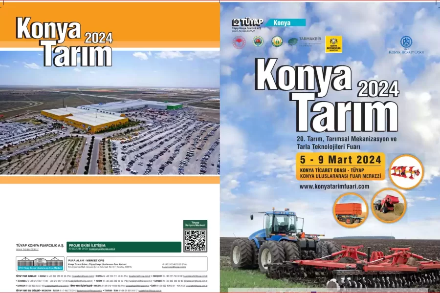 KONYA TARIM 2024 “AKILLI TARIM” SEVDİRİR