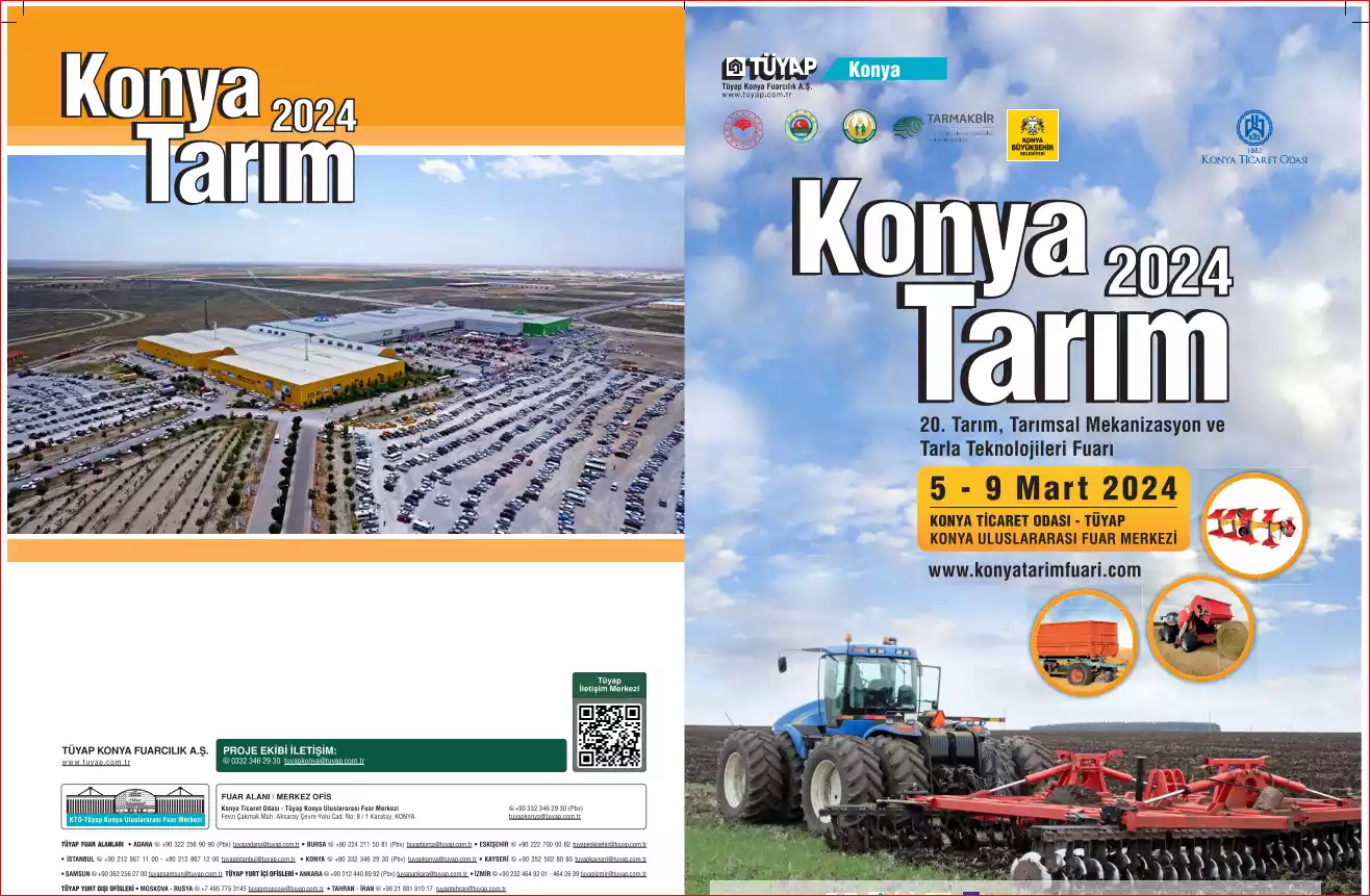 KONYA TARIM 2024 “AKILLI TARIM” SEVDİRİR