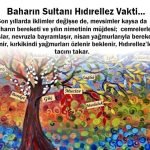 Baharın Sultanı Hıdırellez Vakti…