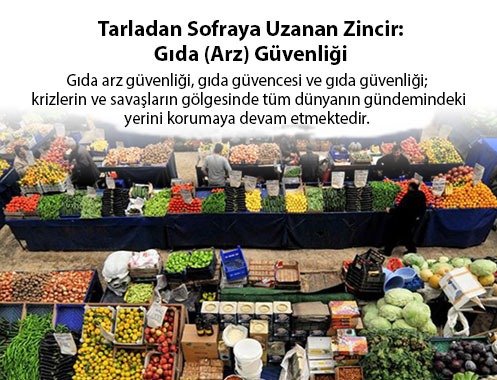 Tarladan Sofraya Uzanan Zincir: Gıda (Arz) Güvenliği
