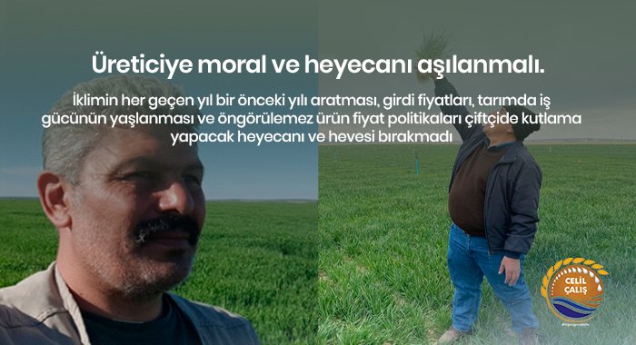 İklim Değişikliği Gölgesinde 14 Mayıs Çiftçiler Günü