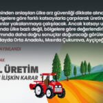 TARIMDA PLANLAR PROGRAMLAR, UYGULAMADA NEREDEYİZ?