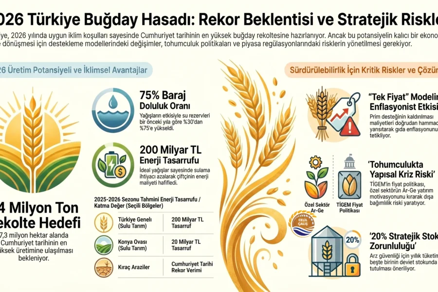 Türkiye Buğday Üretimi ve Sürdürülebilir Arz Güvenliği